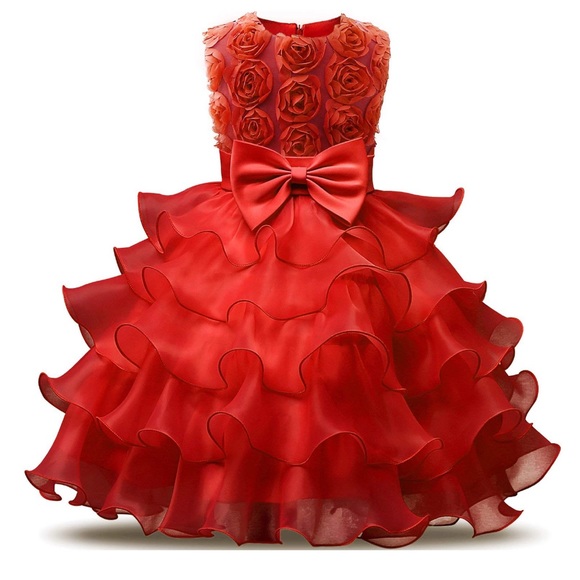 Other - Girl Dress Ruffles Lace Party